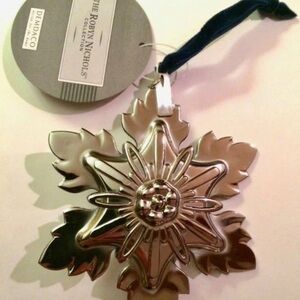 Robyn Nichols Stainless Steel Snowflake Ornament